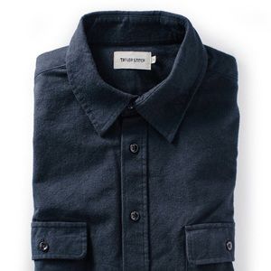 Taylor Stitch The Yosemite shirt in Midnight